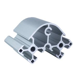 Quality Industrial 8840 Series Slot Half Round Aluminium Profile wholesale
