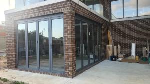 Quality Customized Thermally Broken Aluminium Doors Coated EPDM Silicone Sealant wholesale