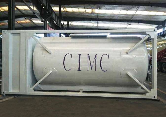 20ft 30cbm Bulk Cement Tanker Container for Sale-CIMC Manufacturer