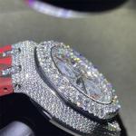 Royal Oak Moissanite Iced Out Watch