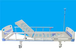 Quality Mobile Handled Manual Hospital Bed Large Weight Capacity 1900 * 900mm Bed Board wholesale