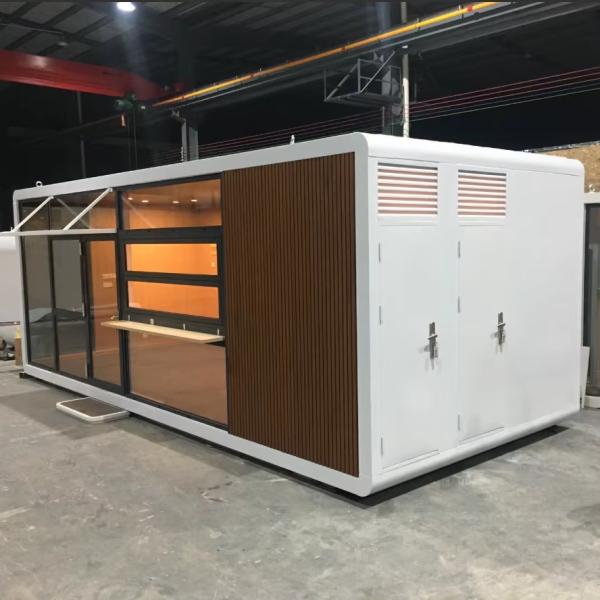 Prefab Popular Camping Pods Module Sandwich Panel Cabins Manufacturer Apple