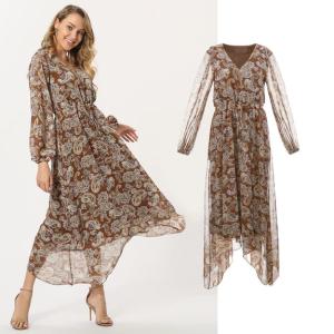 Quality Fahion New Beach Dress Women Long Chiffon Dress wholesale