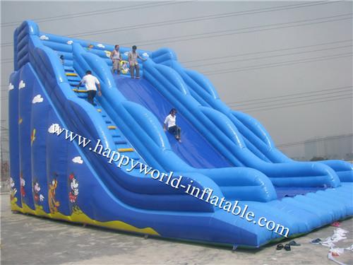 inflatable dry slide , giant inflatable slide for adult and kids ,bouncy castle
