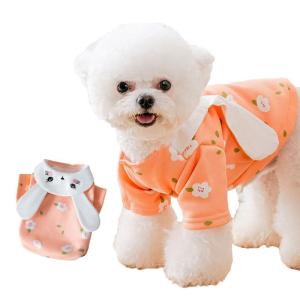 Quality Soft Polyester Fiber Pets Wearing Clothes 32cm Warm Dog Coats wholesale