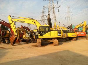 Quality Yellow Komatsu Wheeled Excavator , 22 Ton Komatsu Excavators PC220LC-8 wholesale