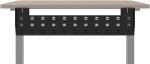 Long Metal Under Desk Cable Organizer Tray for Perfect Standing Desk Cable