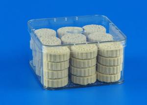 Quality Disposable Food Grade Biscuit Packaging Clear Plastic Box wholesale