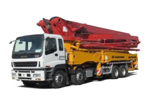 Quality Commercial Cement Mixer ISUZU Chassis 49m Concrete Boom Truck Mounted wholesale