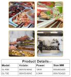 24 Power Supply Restaurant Cooking Equipment with Gas Connection