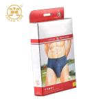 Mens Underwear Cuboid Cardboard Packaging Boxes Kraft Corrugated Mailer Boxes
