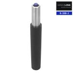 Black Smooth Office Chair Gas Lift Replacement Cylinder Height Adjustment 38mm