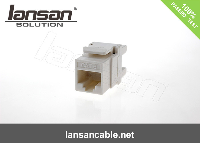 Cat6 UTP Keystone Jack 110 IDC 180 Degree Ethernet Cable System