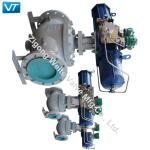 Top Entry Casted 10In Air Operated Ball Valve 150LB Pneumatic Actuator