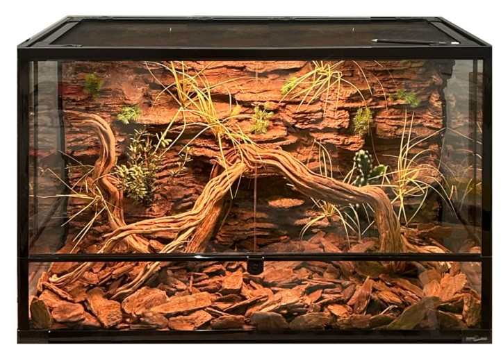 Decorative Vivarium Rock Background Moisture Proof For Climbing Pet