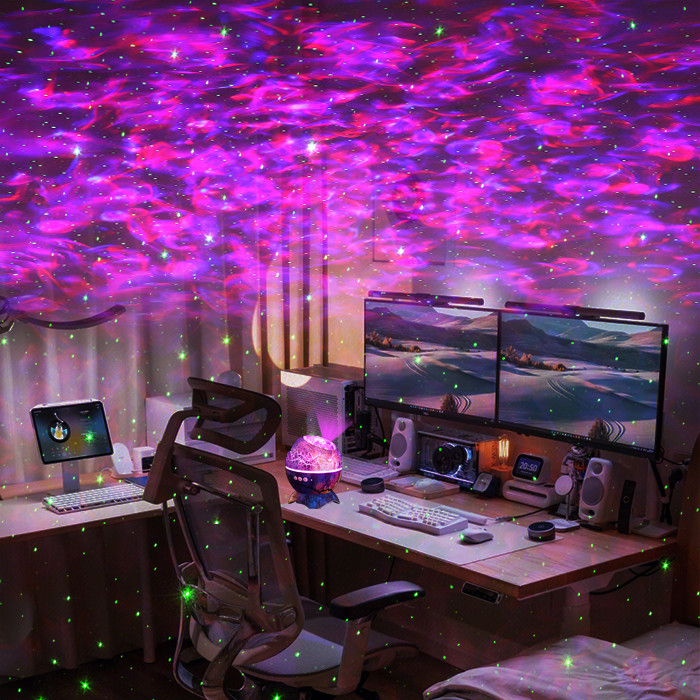 OEM 5V 2A Dinosaur Egg Galaxy Projector LED Nebula Cloud Rotatable