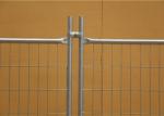 Hot Galvanized Steel Temporary Fencing Excellent Corrosion Resistance Neat