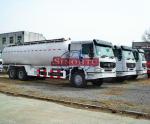 25m3 6x4 Cement Tanker Truck , Strong Carbon Steel Tank Cement Carrier Truck