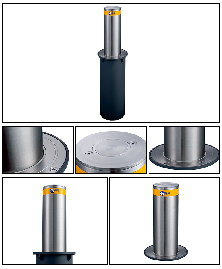 K12 3s Automatic Rising Bollards Car Parking Remote Control