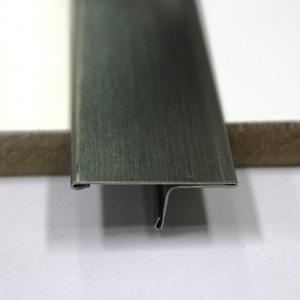 Quality Foshan High Quality Stainless Steel Skirting Profiles 304 316 Grade Modern Style Skirting Board Stainless Steel Tile wholesale