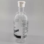 13.53oz400ml Transparent PET Shampoo Bottle Round Clear Shower Gel Toiletries