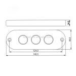 45W Underwater LED Boat Lights