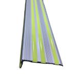Silver Photoluminescent Anti Slip Stair Nosing With Initial 29600mcd/M2