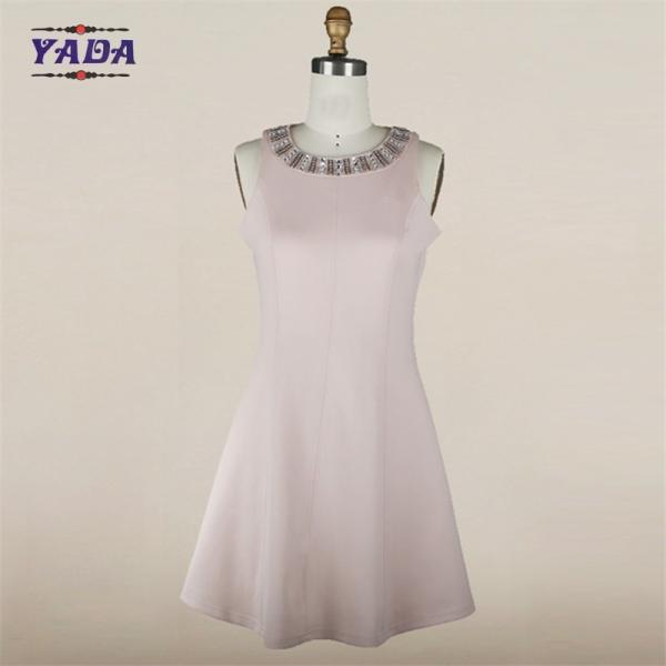 New design ladies western pink names elegant lady sundress vintage dress for