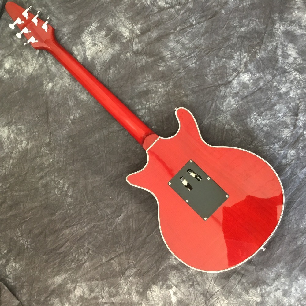 Grand Brian May Electric Guitar 24 Frets Floyd Red Tremolo & Color Electric Guitar