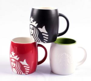 Quality Starbucks style ceramic coffee mug wholesale