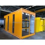 Steel Frame Galvanized Steel Bending 180g Portable Expandable Container Living