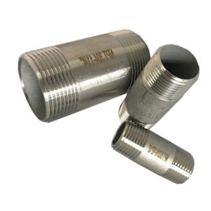 Quality Long Barrel Welded Carbon Steel Nipples With NPT Threaded End wholesale