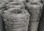 Agricultural Galvanised Barbed Wire Double Twist Q235 16 Gauge