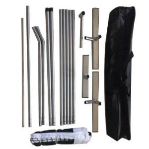 Quality Regulation Size Outdoor Portable Pickleball Nets Metal Posts With Carrying Bag wholesale