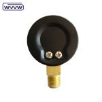 2.5" 60mm air water standard steel black pressure gauge