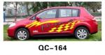PVC Personalised Custom Car Body Sticker QC-164H