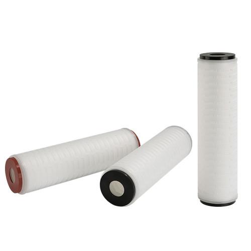 0.4 - 0.7m2 High Density PP Pleated Filter Cartridge For Purity Reagents