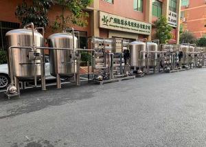 Quality Stainless Steel 304 / 316 Desalination Plant Drinking Water Treatment System School Campus Reverse Osmosis Water Filter wholesale