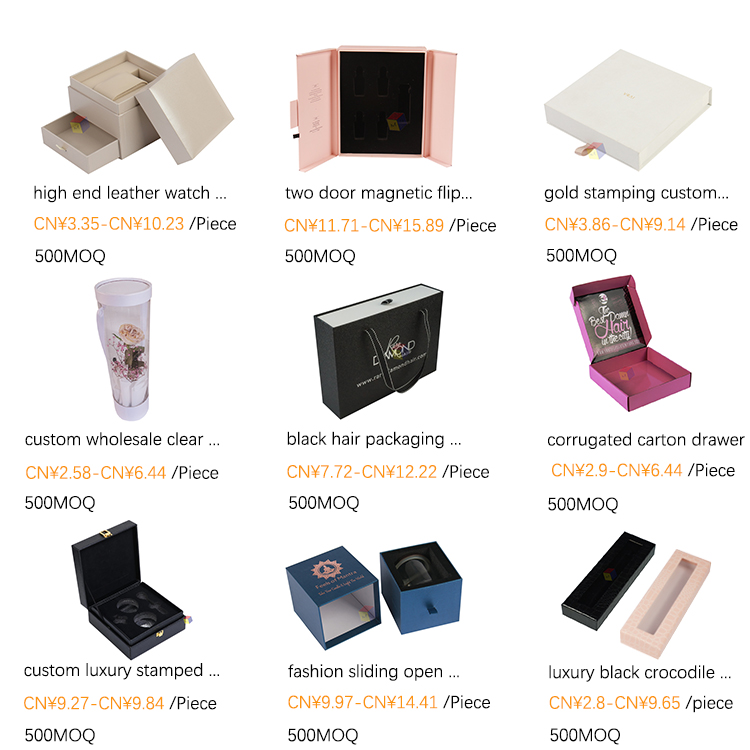 Custom Logo Rigid Cardboard Sliding Drawer Jars Scented Paper Candle Gift Box with Insert