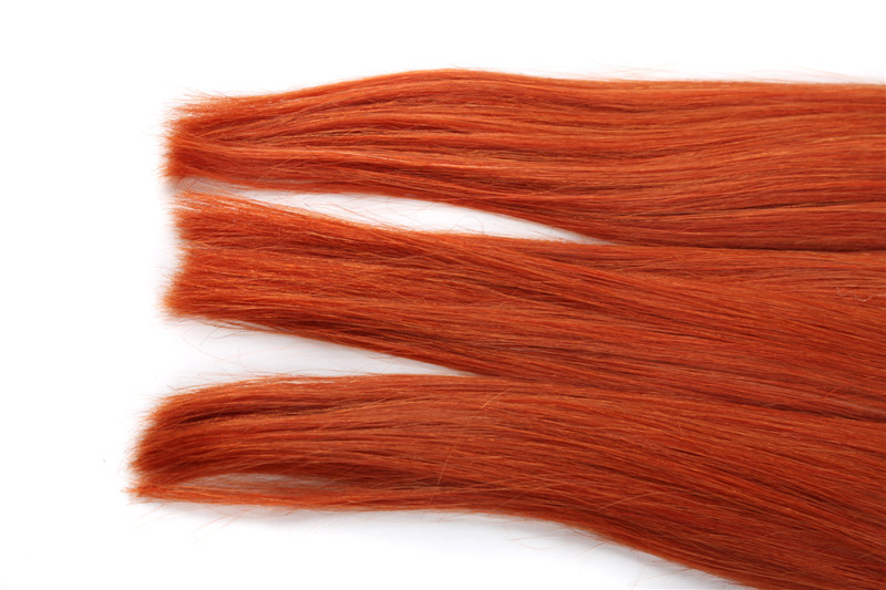 12-24 Inches Ombre Color 1B/350 Straight Hair Weft Brazilian Hair No Tangle No Shedding
