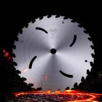 Customized Industrial Grade TCT Circular Saw Blade For Crosscutting Solid Wood