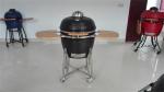 SGS Black Cast Iron Grate Barbeque 24 Inch Kamado Grill