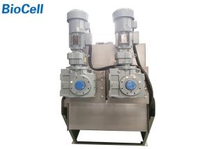 Multidisk Integrated Sewage Treatment Equipment Sludge Dehydrator System