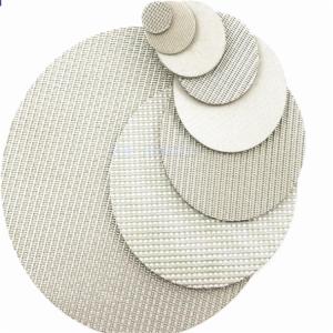 Quality 0.2um 1.7mm Thickness ODM Porous Stainless Steel Discs wholesale