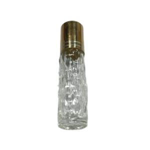Quality 25.4mm Small Clear Essential Oil Bottles Plastic Solid Roller Ball FDA Certificate wholesale