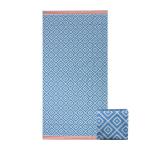 Sandless Microfiber Mens Towel Poncho Compact Beach Towel With Logo