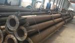 5 - 300KM / 60m 4-legged Hot Dip Galvanization Telecom Steel Tubular Tower for