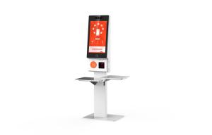 Quality 27inch Self Payment Kiosk Screen Supermarket Advertising Display wholesale