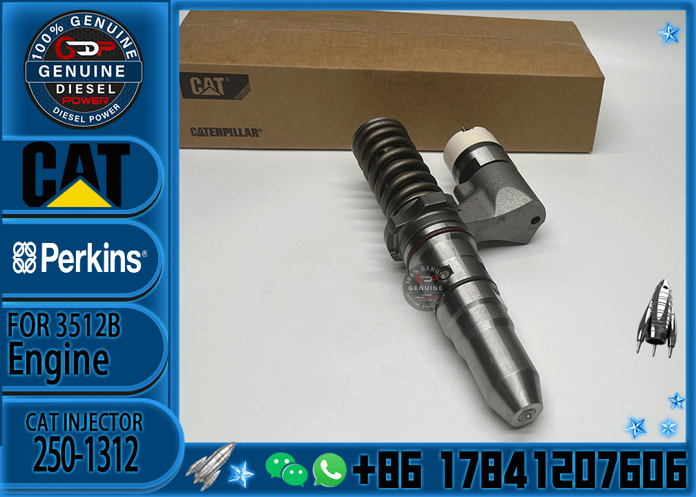 Remanufactured High Quality Diesel Fuel Injector 250-1312 for cat 793C 793D Engine