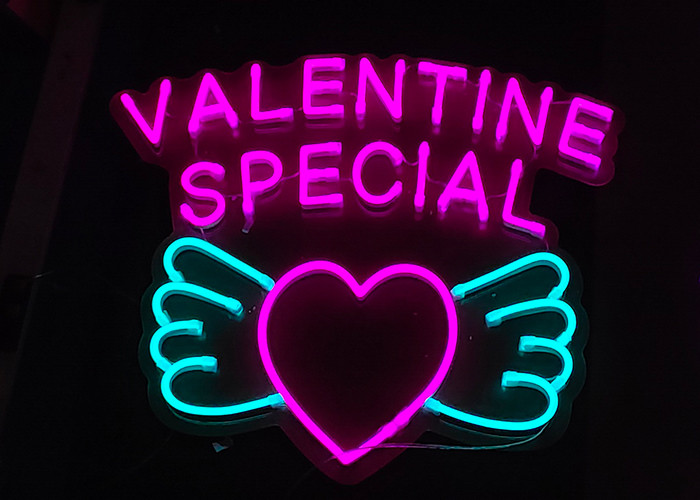 Valentine special custom neon sign Super Bright Neon Flexible Lights for lover Couples